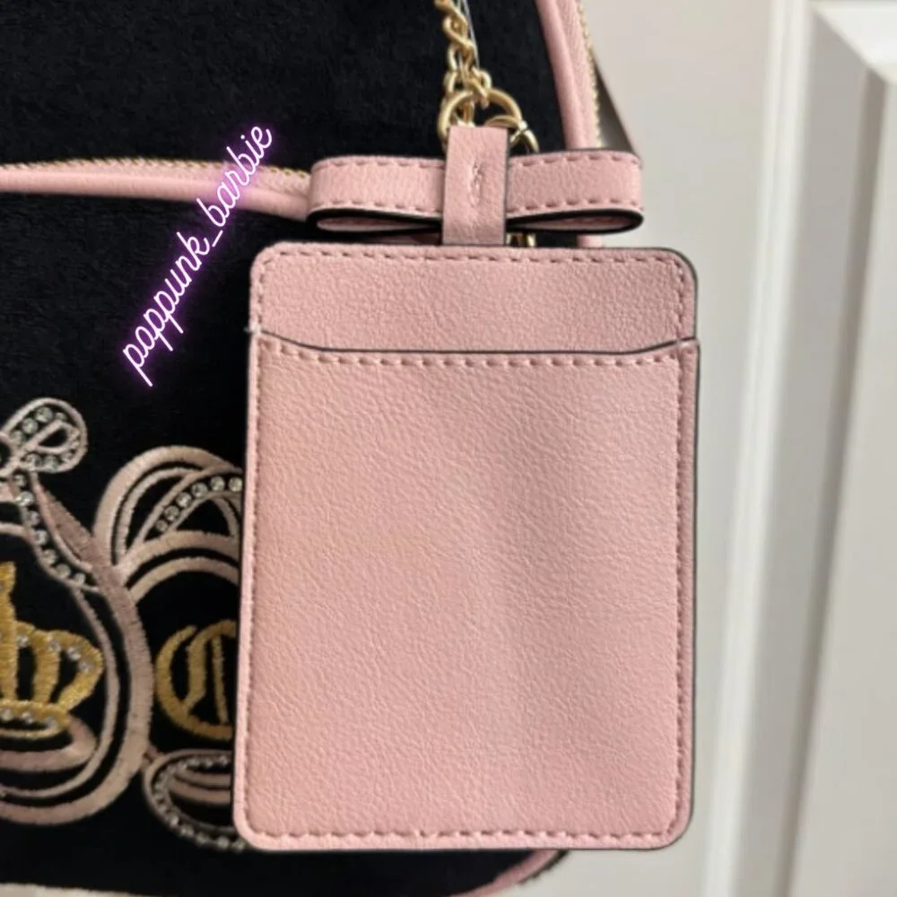 Juicy Couture‎ Lovers Club Liquorice Pink Dia Backpack NWT